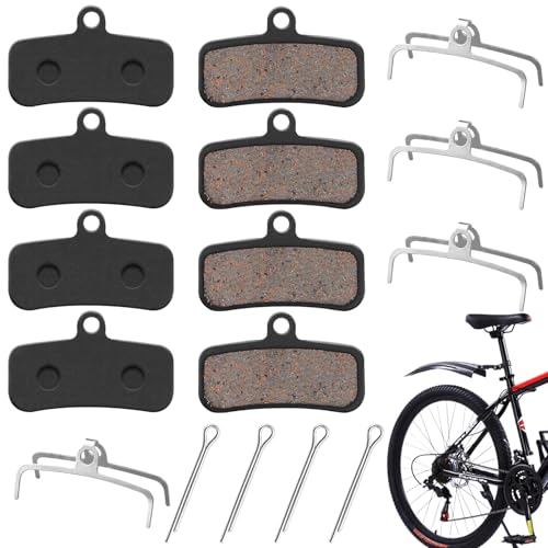 4 pares de pastillas de freno de disco para bicicleta Shimano D03s D02s Saint Br-M810 Br-M820 Deore Xt Br-M8020 Br-M8120 Br-M8120 Zee Br-M640 XTR Br-M9120 Tektro HD E725 M735 M745 M750 Trp Sl