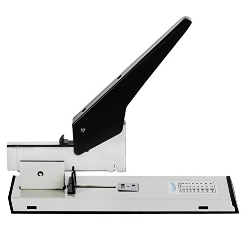 Blue Summit Supplies Heavy Duty Stapler, 200 Sheet Capacity, 2000 Staples Included, Tan