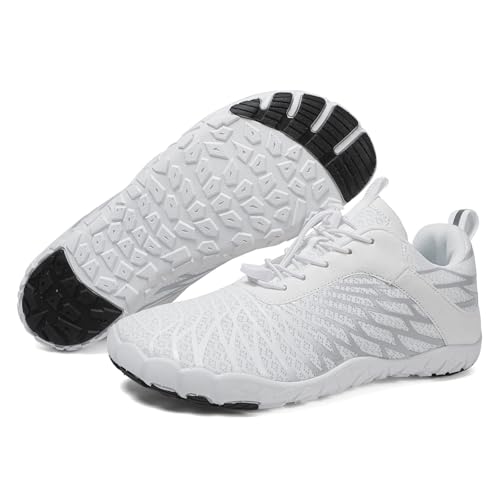 Thickened Hike Grounded Footwear Barefoot Womens Barefoot Shoes Women Men, Pro Wide Toe Box Healthy & Non Slip Minimalist Shoe Sneakers Women's Comfortable Walking Running Shoes Wide Width