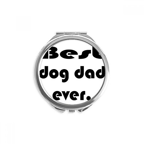 Miroir meilleur papa de chien cadeau idéal et compact pour la fête des pères