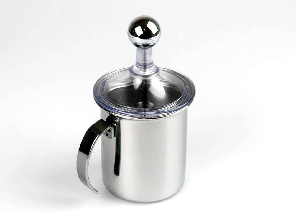 MONTINI MTN320772 Cappuccino Creamer 772Cr Stainless Steel Induction, 6 Tz