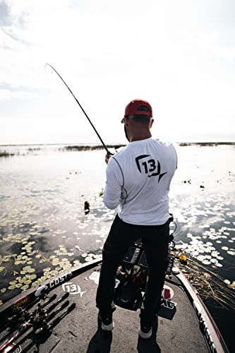 13 Fishing - Meta - 7'2" Mh Spinning Rod (Extra Fast Action) - Mtgs72Mh, Black #TOP6