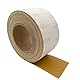 Schleifpapierrolle mit 7cm x 18m Aluminiumoxid Klettverschluss Schleifpapier Schleifpapier für Holzmöbel, Veredelung, Metall, Schleifen, Polieren und Holzbearbeitung (320 Grit)