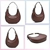 Keyli Shoulder Bag for Women Stylish Casual Clutch Purses for Women 3 Ways Adjust Strap Hobo Handbags with Zip Closure