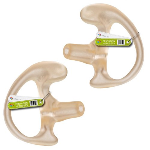 Earmould destra e sinistra per cuffia/auricolare