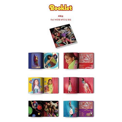 The ReVe Festival Day 1 (Day 1 Ver. / Random) Cover + Magic Kit + CD-R + Booklet + Random Card + 2 Pin Badges + 4 Extra Photocards Official K-POP Sealed Album – vue 8
