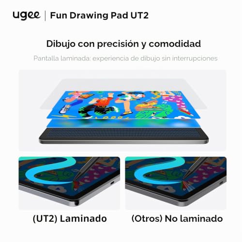 Tableta de dibujo Android 14 UGEE UT2 para ilustrar en cualquier lugar sin PC 6