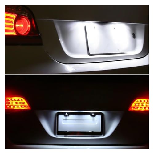 Luces LED de matrícula para Lexus IS300 2001-2005 pack de 2 unidades para sustitución trasera 6