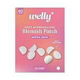 Welly Bandages - Face Saver, Hydrocolloid Acne Blemish Patch, Adhesive Small Spot Shape, Clear, Carton Value Pack - 60 ct
