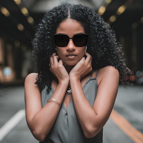 COLOSSEIN Beach Sunglasses for Women and Men Trendy Oversized Sunglasses Classic Square Sunglasses4