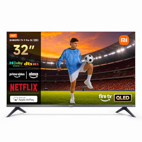 XIAOMI TV F Pro 32, 32 pollici (81 cm), QLED, Smart TV, Fire TV,...
