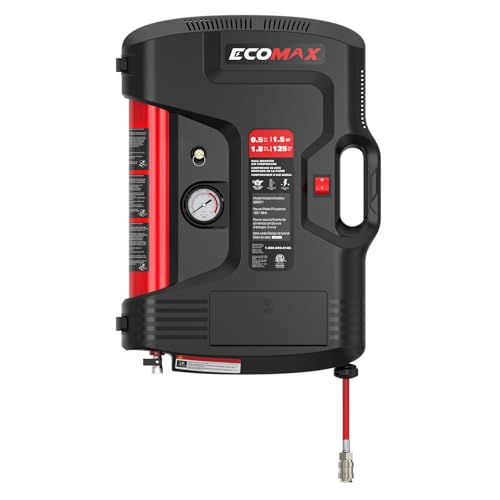 ECOMAX Wall Mount Air Compressor