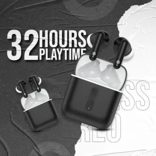 Image of Exxelo (𝟓 𝐘𝐞𝐚𝐫 𝐖𝐚𝐫𝐫𝐚𝐧𝐭𝐲 TWS Wireless Earbuds in-Ear 7 - Bluetooth 5.1 with Mic, 32 Hours Playtime, 30mAh Rechargeable Battery, Touch Control, Instant Pairing for Calls & Music