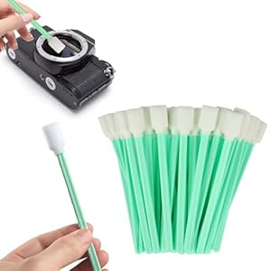 Vcsjw 50 Stück Reinigungs Wattestäbchen Lang