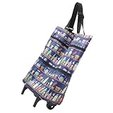 MAGICLULU Panier tiré à la main Multifonctionnel transporteur sacs de chariot de superma...