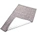 Produktbild Premium Badematte/ Bath Mat rutschfest und waschbar (Grau, 80 x 50 cm)
