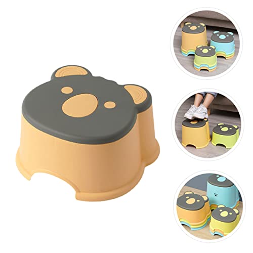 OUNONA 1 Unidade banco pequeno dos desenhos animados banquinho infantil banco infantil banquinho dec