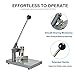 Yorkmills Corner Rounder Cutter Machine Paper Corner Punch, R6mm R10mm 1.2”/ 30mm Thickness Heavy Duty Commercial Card Cutter with Paper Holding Device for Office Business