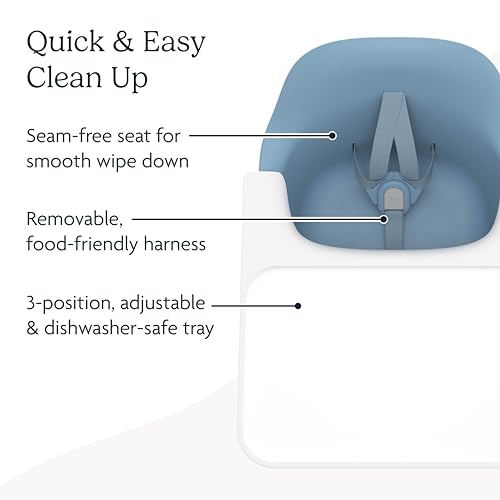 Image of UPPAbaby Ciro High Chair - Easy-to-Clean & Rotating Footrest - Caleb