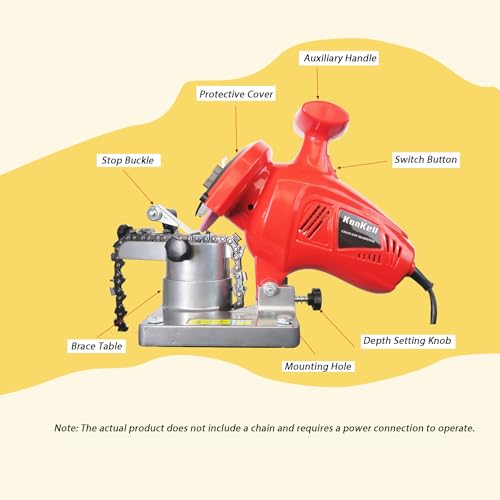 Konkell 250W Electric Chainsaw Sharpener