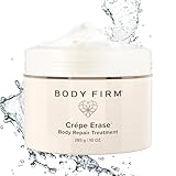 Body Firm Crepe Erase Body Repair Treatment, Anti Aging Firming Lotion with Collagen Peptides, Shea Butter, Vitamin E, Squalane and More, Promotes Women's Natural Collagen Production, 10 Oz
