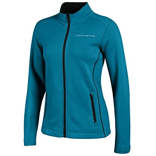 Corvette Woman's Deluxe Touch Jacket Mosaic/Teal