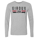 500 LEVEL Claude Giroux Long Sleeve Tee (Long Sleeve, Large, Heather Gray) - Claude Giroux Ottawa Font