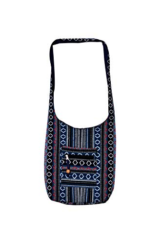 Trendy Womenâ€™s Cotton Top Handcrafted Embroidered Hobo Hippie Bags Vintage Ethnic Stylish Sling Cross Body Shoulder Style in Multicolor