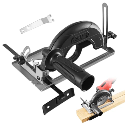 Soporte de corte para amolador de ángulo 45 grados soporte de corte preciso ajustable para accesorios de molinillo de ángulo molido de ángulo soporte fijo con regla de guía para una máquina 100-125