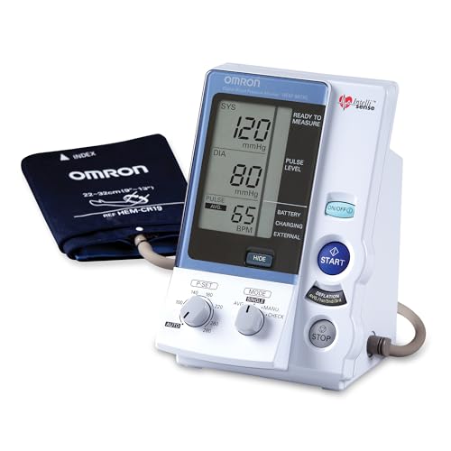 OMRON IntelliSense Professional Digital Blood Pressure Monitor for Clinical Use & Upper Arm Blood Pressure Cuffs - #1 Doctor & Pharmacist Recommended Brand - Clinically Validated