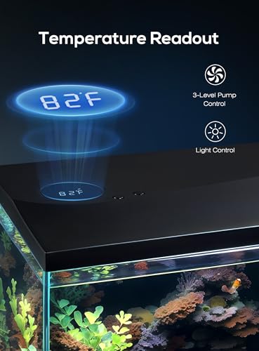 Pondon 5 Gallon Fish Tank With Detachable Lid thumb #3