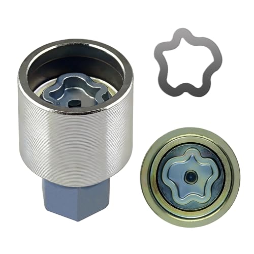 #A/801 for Audi Wheel Locking nut Key Compatible with Audi A3 A4 A5 A6 A8 Q3 Q5 Q7 Wheel Lock Key,Anti-Theft Lug Nut Removal Tool