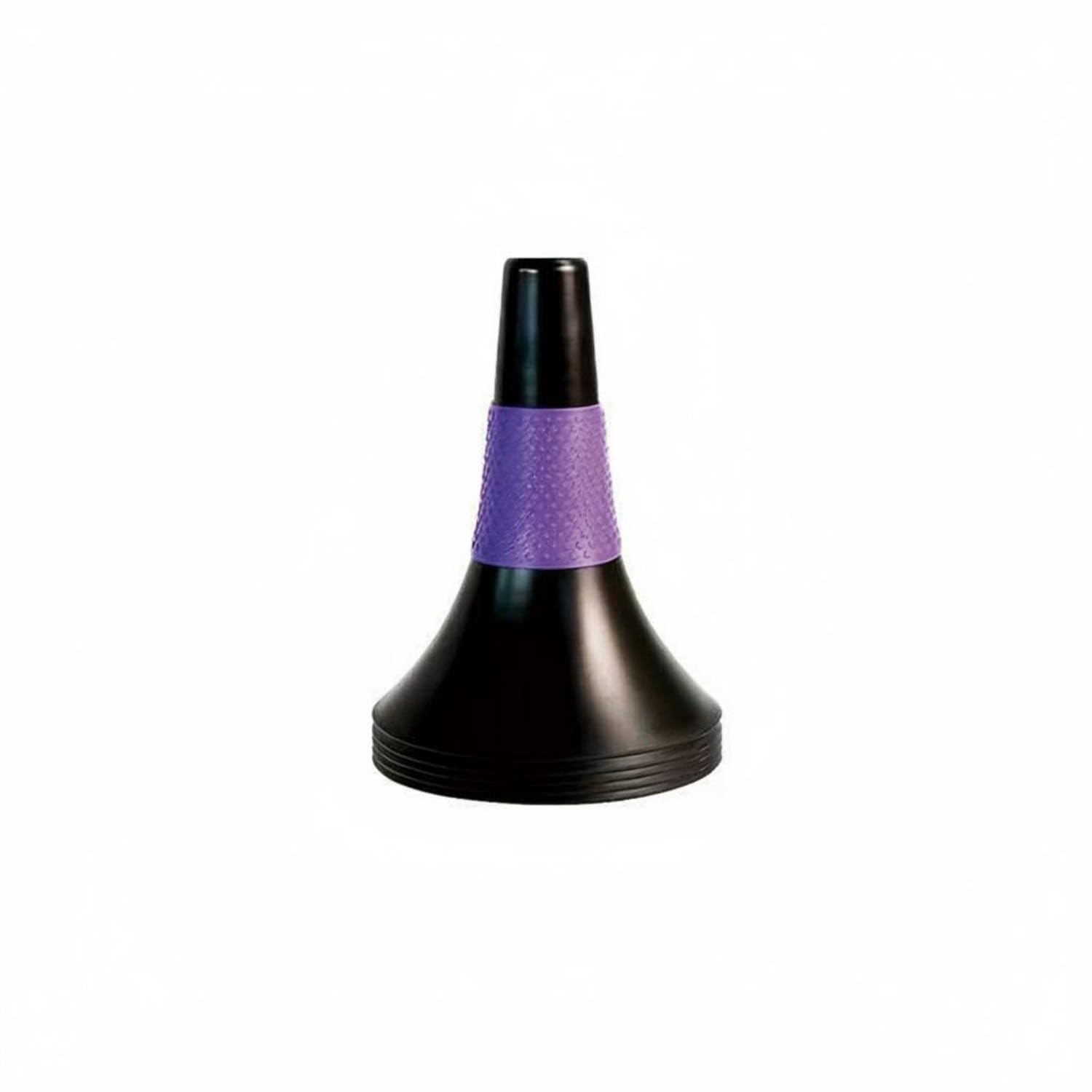 6 Pieces Flat Top Cone Long-Lasting Soccer Training Cone Stable Base Field Marker for Beginners, Purple, Reinforced-image-36