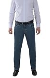  F2 Herren Jeans Hose Straight Leg gerader Schnitt NEU Blue Petrol Jeanshose W30 bis W42 verfügbar (W38/L32, Jeans Classic Blue)