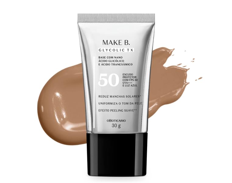 Base Líquida Make B. Glycolic TX Cor 190 30g