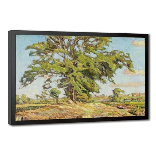 Impression toile Arbre de Tarkhov - Habiller un mur de bureau vide cadre 40x61