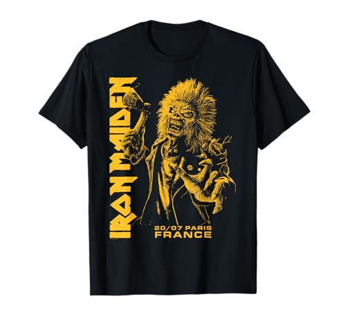 Iron Maiden Run for Your Lives Tour Paris II T-Shirt