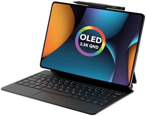 CASPER PAD H10 Pro 12.6" OLED Tablet 8GB RAM 256GB + Casper H10 Pro Klavyeli Tablet Kılıfı + Prestige Kalem - Görsel 1
