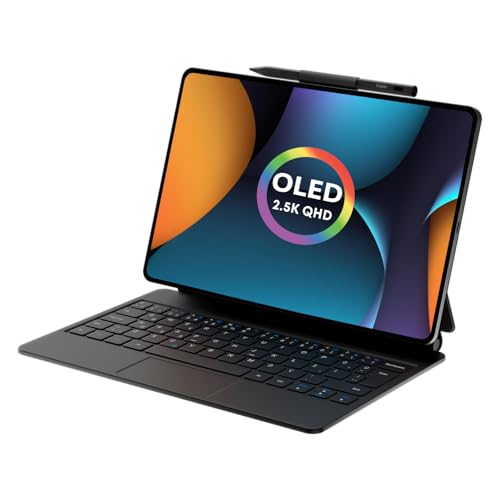 CASPER PAD H10 Pro 12.6" OLED Tablet 8GB RAM 256GB + Casper H10 Pro Klavyeli Tablet Kılıfı + Prestige Kalem