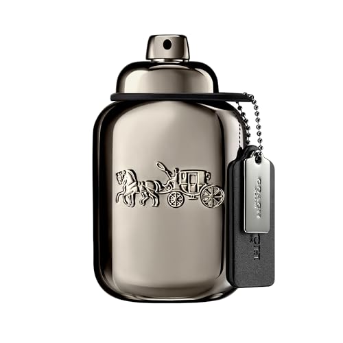 Image of COACH - Pure Platinum Parfum - Men's Fragrance - Ambery Aromatic - With notes of Lavender Oil, Rum Absolute & Ambrox