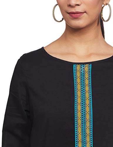 Image of Amazon Brand - Myx Women's Cotton A-Line Kurta