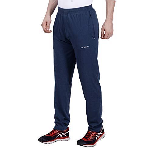 Image of Trackpants for Men - Regular Fit, Cotton Hoisery, Ultra Soft, Comfortable, Lightweight, Ziper Pockets, Front Zip, Back Pocket, Solid Mnimal