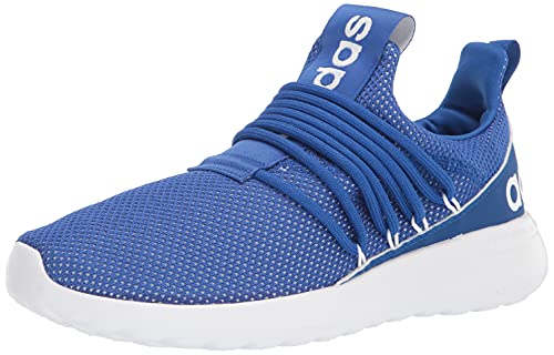 adidas Men's Lite Racer Adapt 3.0 Trail Running Shoe, Team Royal Blue/Team Royal Blue/White, 10.5