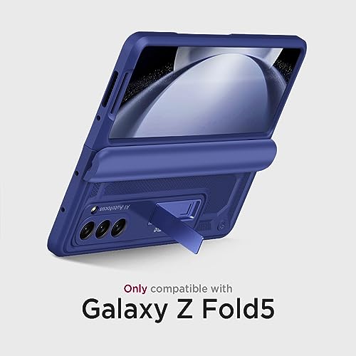 Coque Samsung Z Fold 5 antichoc protégeant la charnière fragile bleu - 2