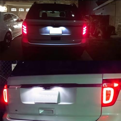 Luz de matrícula antiniebla de 12V para Ford Explorer 4