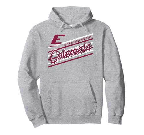 Eastern Kentucky Colonels Retro Performer Gray Pullover Hoodie