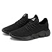 Men's Casual Athletic Sneakers Fashion Lightweight Breathable Mesh Running Shoes Black Size 8