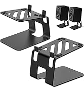 Amazon.co.jp: VAYDEER スピーカースタンド 卓上 小型 スピーカー台