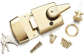 ERA 193-31 60mm High Security Nightlatch with Brass Effect Body