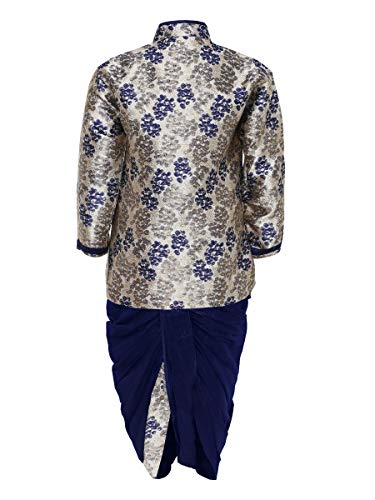 Image of AJ DEZINES Kids Indo Western Sherwani Set For Boys